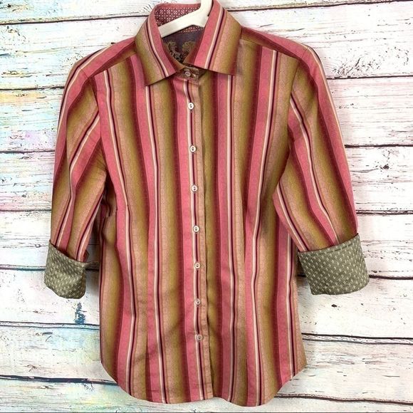 NWOT Robert Graham GORGEOUS Blouse Size XS! - Picture 7 of 16